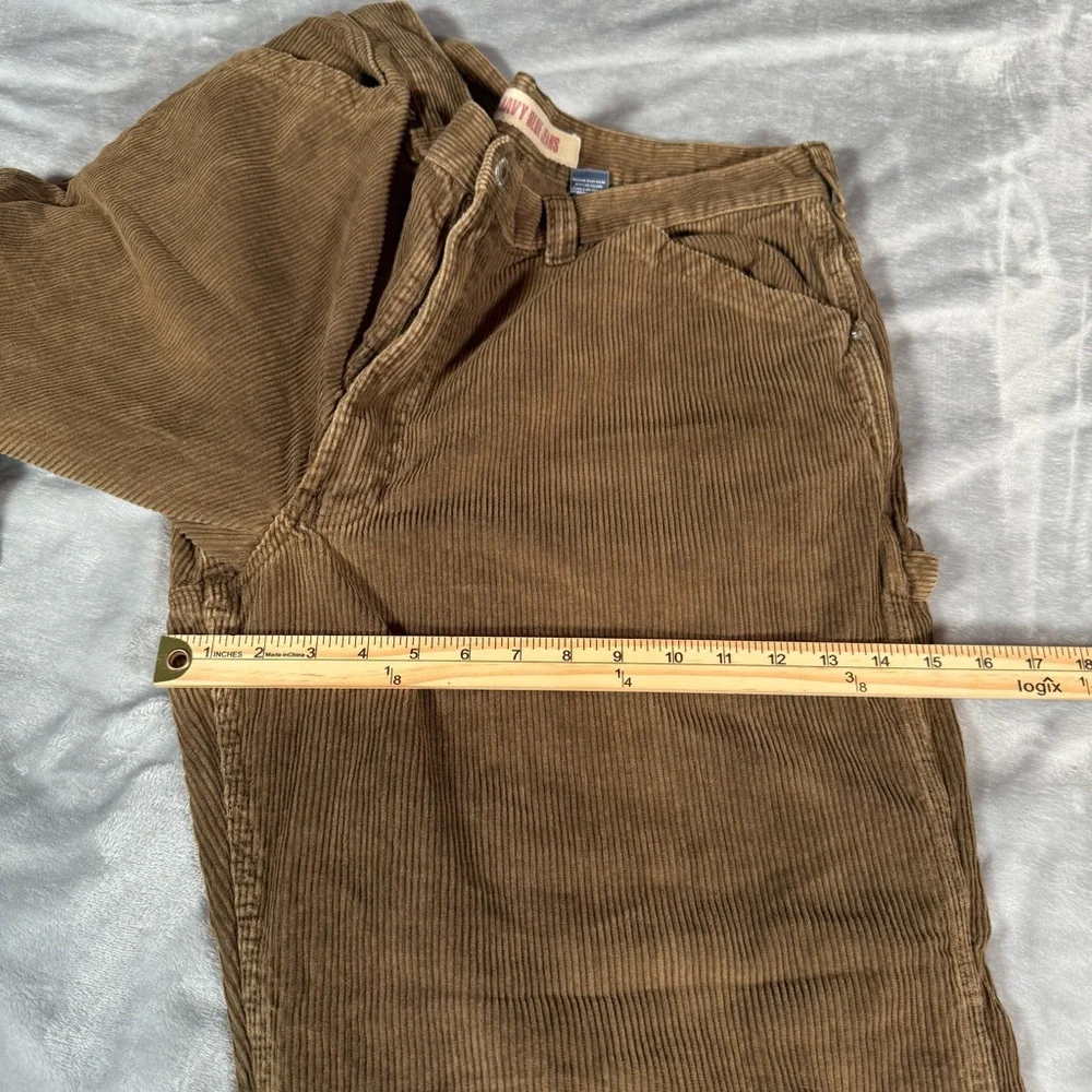 Vintage Old Navy Corduroy Carpenter Jeans Mens 40 (Fits 38x31) Baggy Wide Leg - Picture 9 of 10